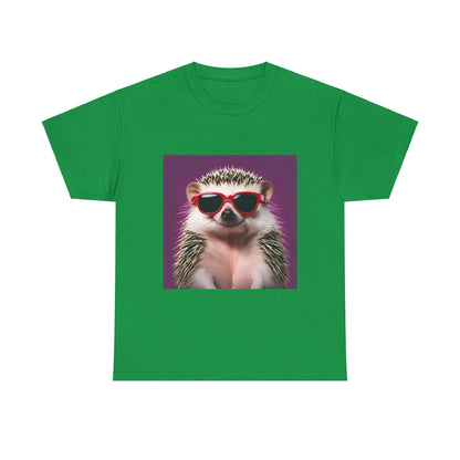 Cool Hedgehog Unisex Heavy Cotton Tee