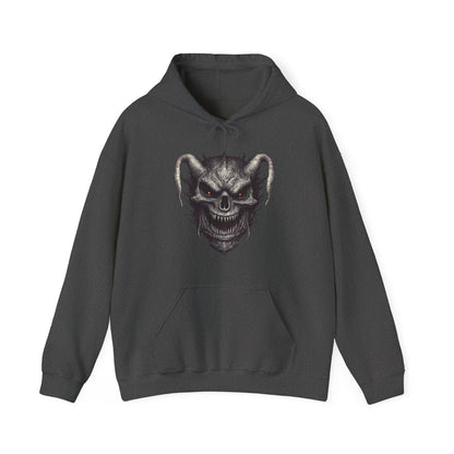 Menacing Skull Graphic Hoodie - Unisex Heavy Blend™ Sweatshirt