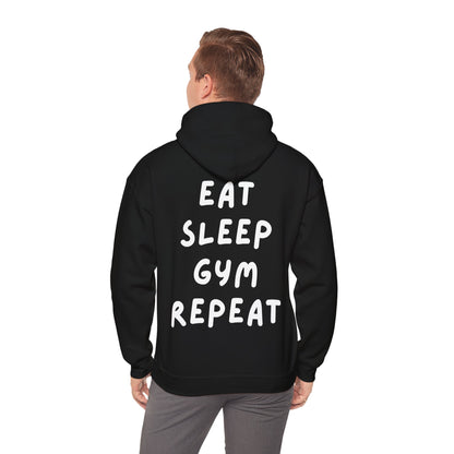 Unisex Heavy Blend™ Hooded Sweatshirt - Eat Sleep Gym Repeat