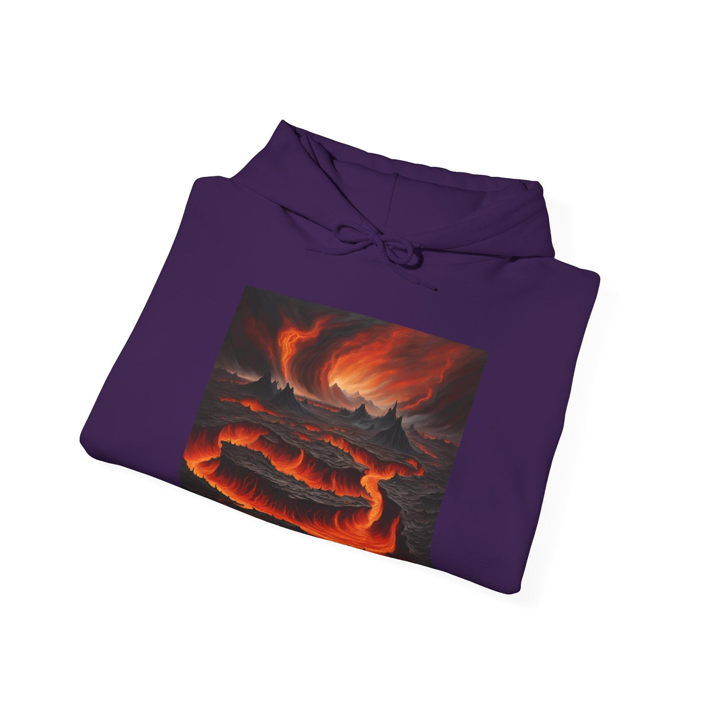 Volcanic Eruption Heavy Blend™ Hoodie - Unisex Sweatshirt for Adventure Seekers