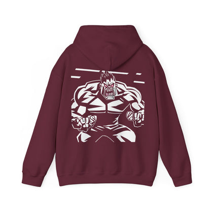 Epic Muscle Hulk Hoodie - Unisex Heavy Blend Sweatshirt for Strength Lovers