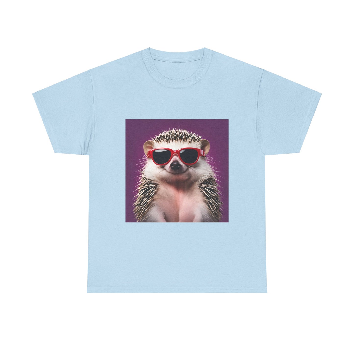 Cool Hedgehog Unisex Heavy Cotton Tee