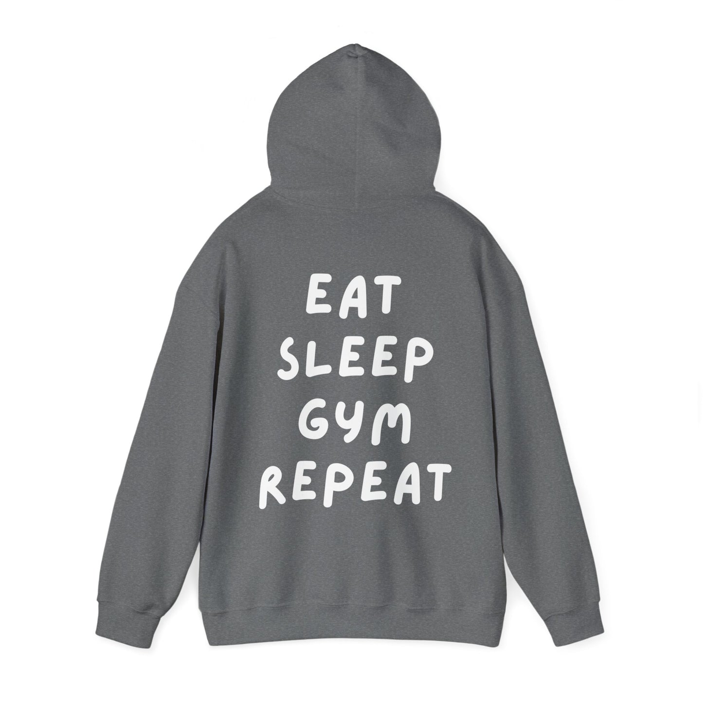 Unisex Heavy Blend™ Hooded Sweatshirt - Eat Sleep Gym Repeat