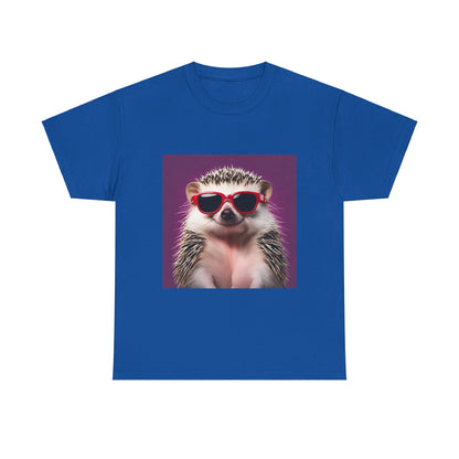 Cool Hedgehog Unisex Heavy Cotton Tee