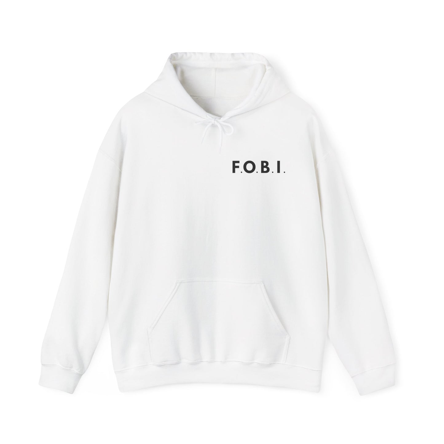 F.O.B.I. Unisex Heavy Blend™ Hooded Sweatshirt - Fear Of Being Involved, Cozy Casual Wear