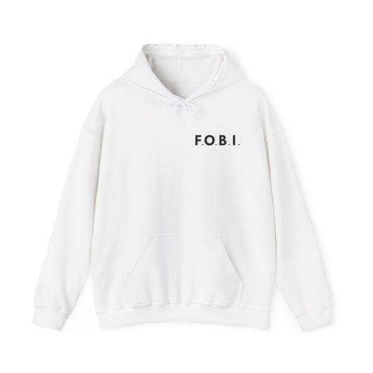 F.O.B.I. Unisex Heavy Blend™ Hooded Sweatshirt - Fear Of Being Involved, Cozy Casual Wear