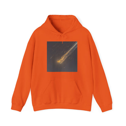 Cosmic Trails Unisex Heavy Blend™ Hooded Sweatshirt - Starry Night Vibe