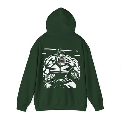 Epic Muscle Hulk Hoodie - Unisex Heavy Blend Sweatshirt for Strength Lovers