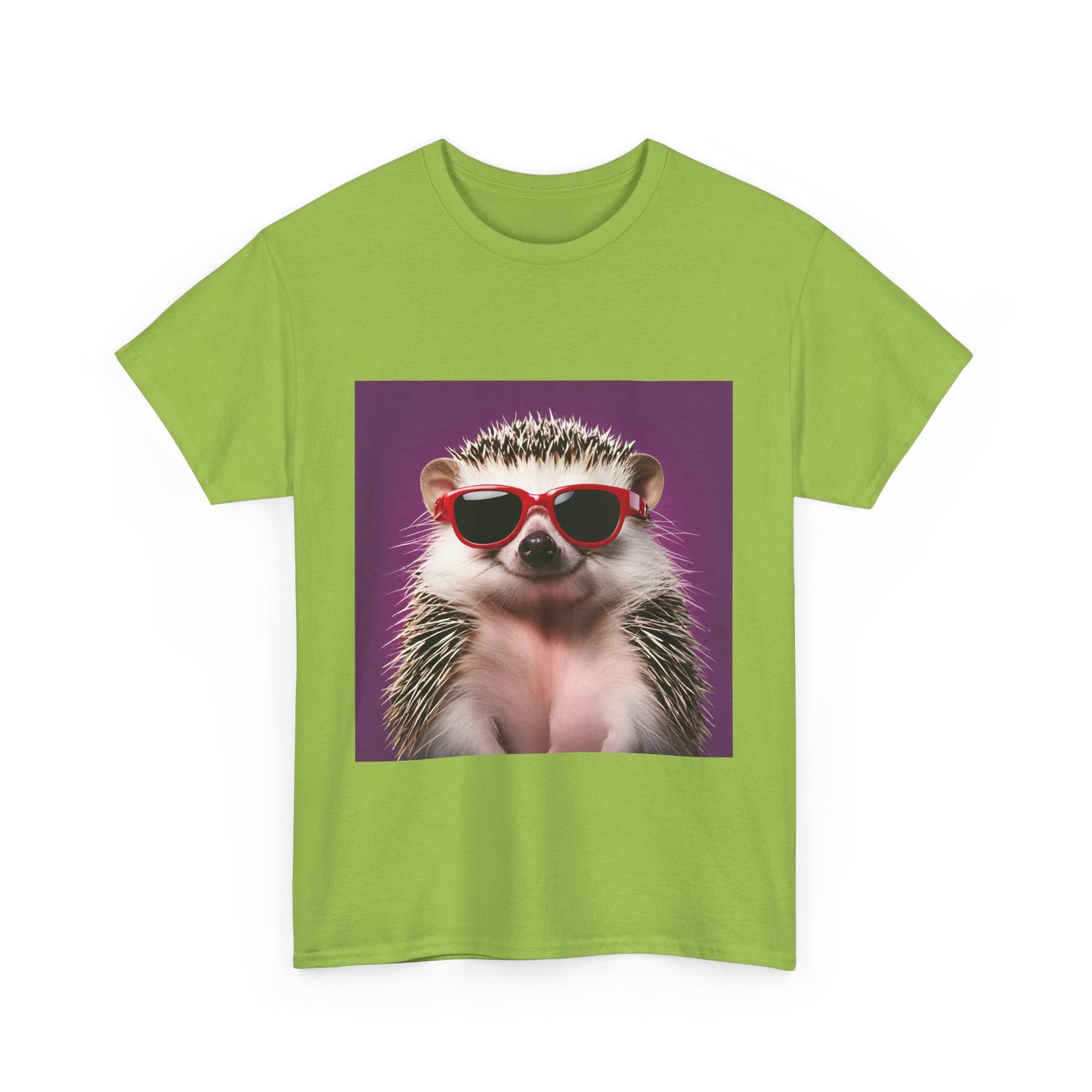 Cool Hedgehog Unisex Heavy Cotton Tee