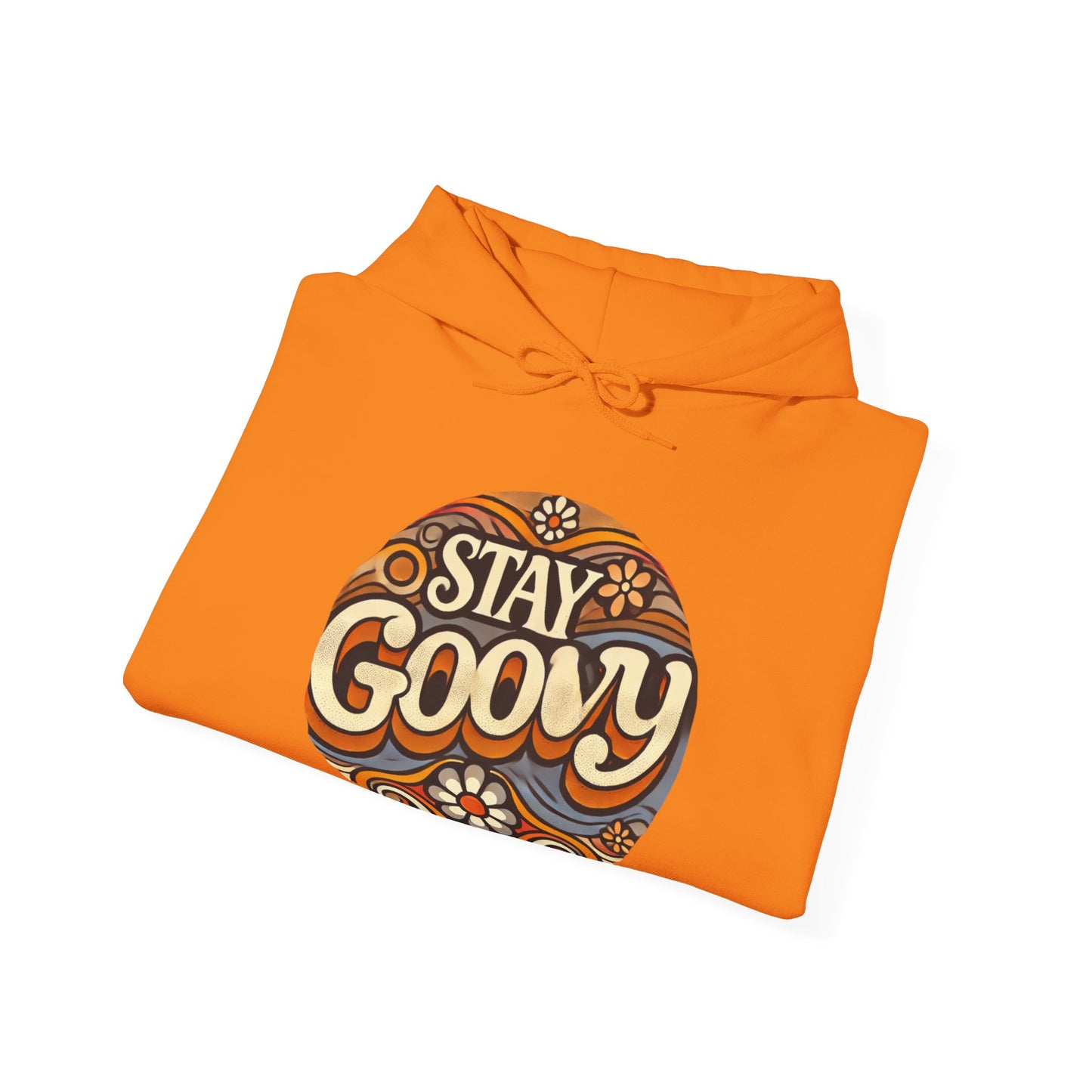 Stay Groovy Unisex Heavy Blend™ Hooded Sweatshirt - Cozy Lifestyle Apparel