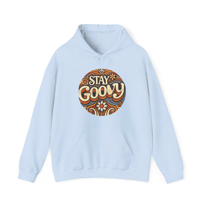 Stay Groovy Unisex Heavy Blend™ Hooded Sweatshirt - Cozy Lifestyle Apparel