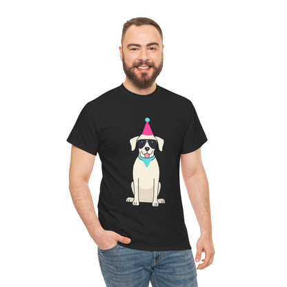 Party Dog Unisex Heavy Cotton Tee