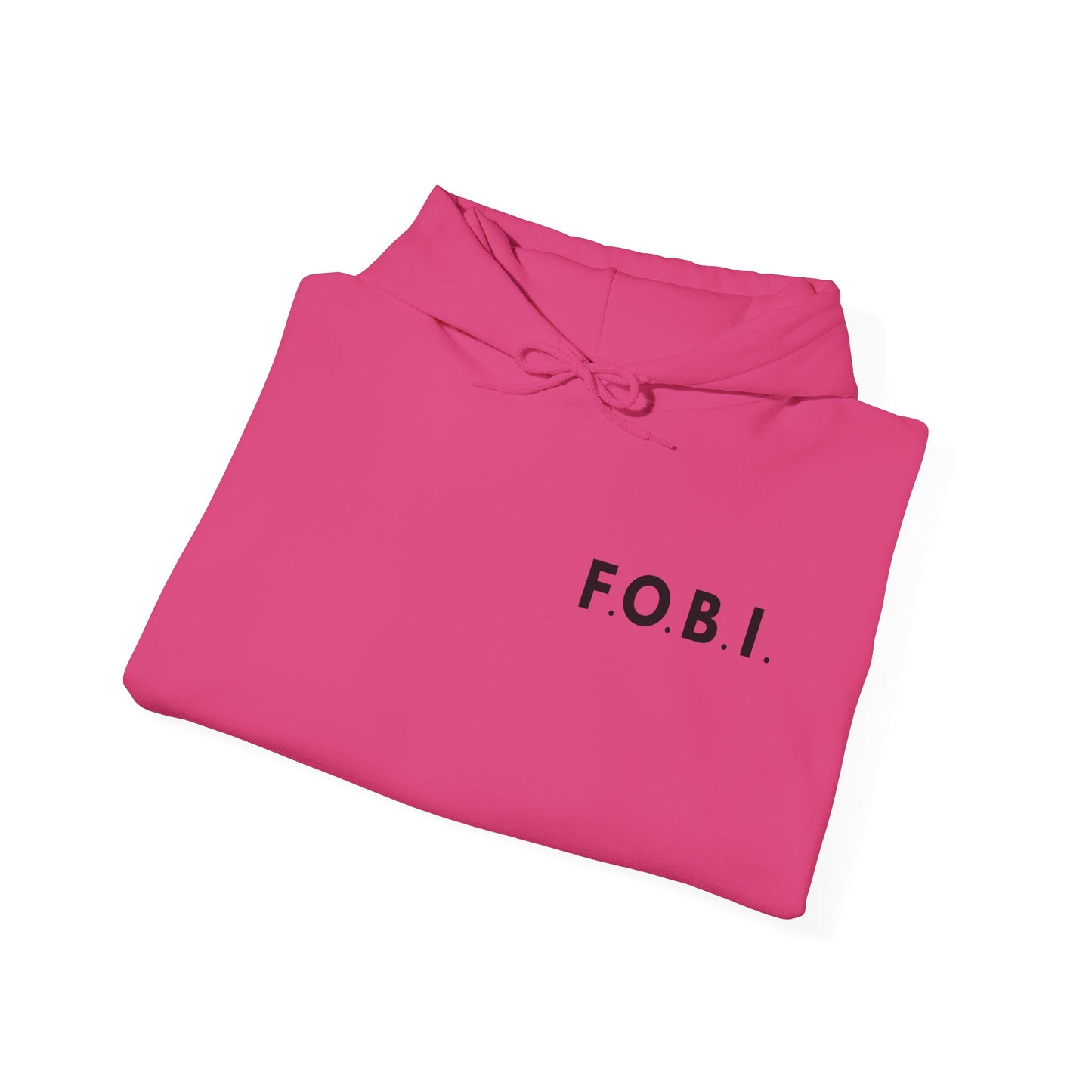 F.O.B.I. Unisex Heavy Blend™ Hooded Sweatshirt - Fear Of Being Involved, Cozy Casual Wear