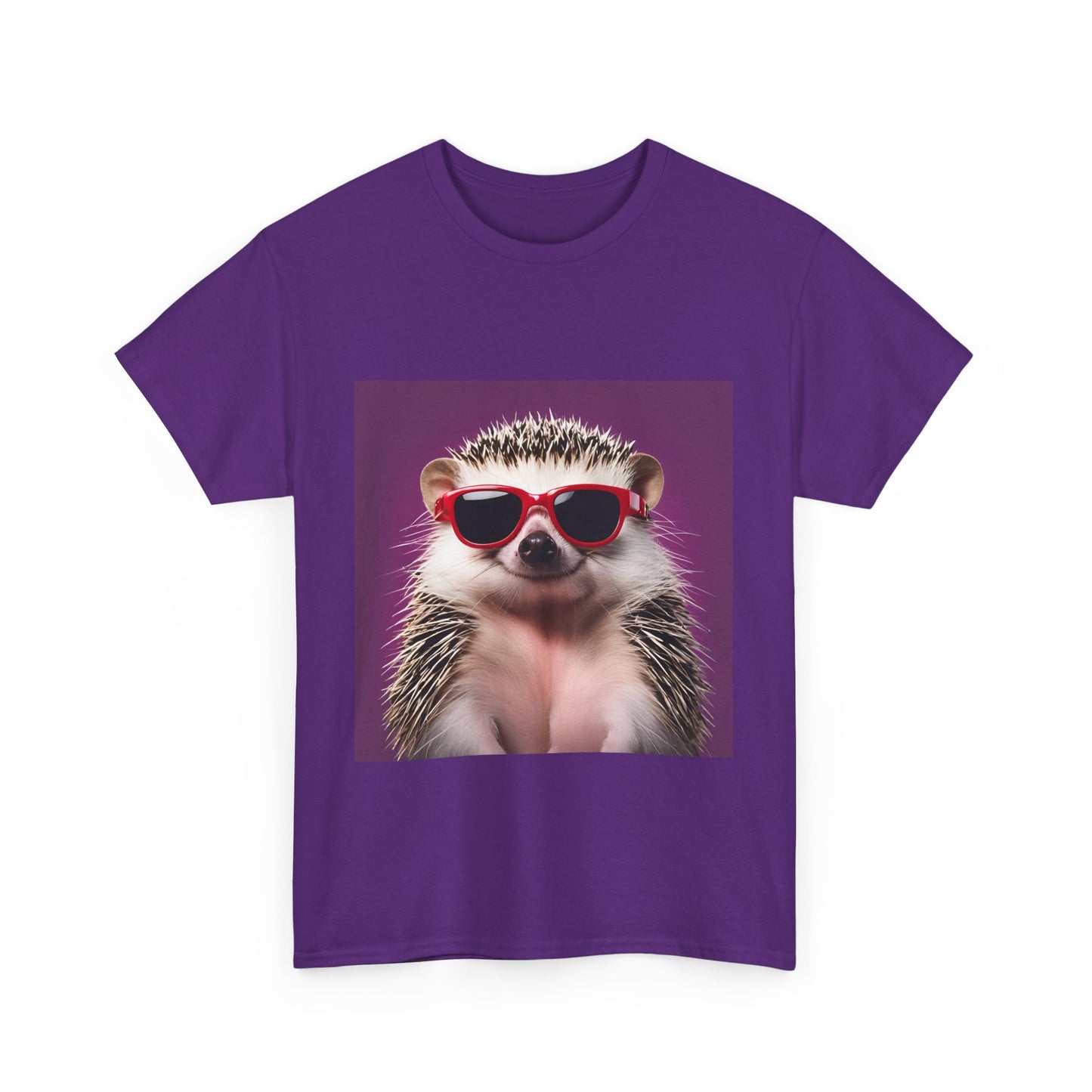 Cool Hedgehog Unisex Heavy Cotton Tee