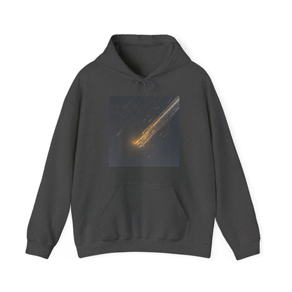 Cosmic Trails Unisex Heavy Blend™ Hooded Sweatshirt - Starry Night Vibe