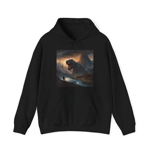 Epic Monster Adventure Unisex Hoodie – Perfect for Fantasy Fans