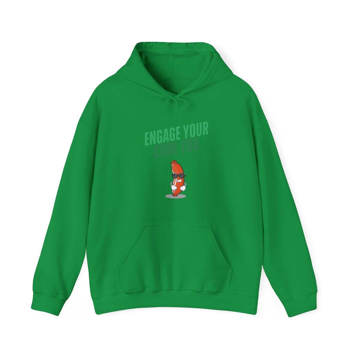 Unisex Hooded Sweatshirt - "Engage Your Core You"