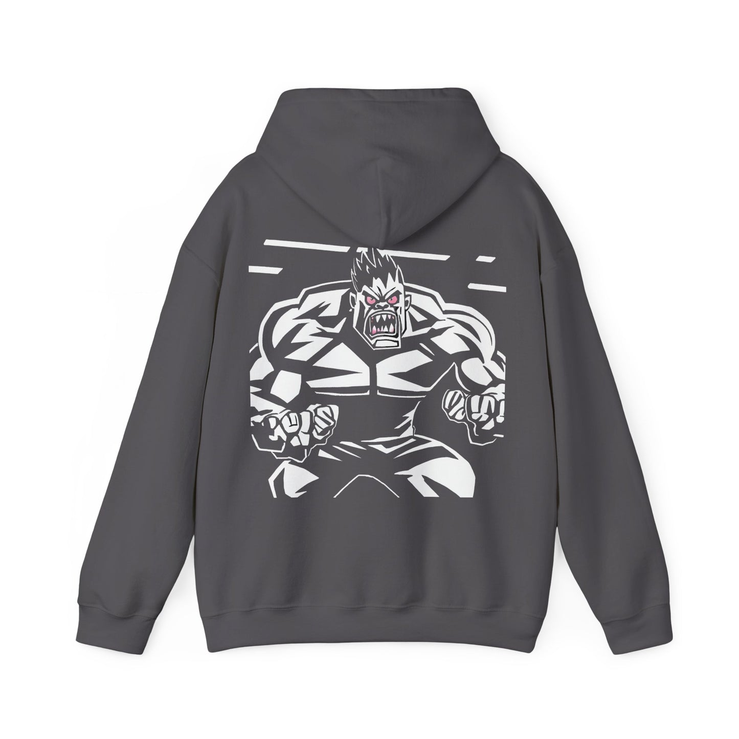 Epic Muscle Hulk Hoodie - Unisex Heavy Blend Sweatshirt for Strength Lovers