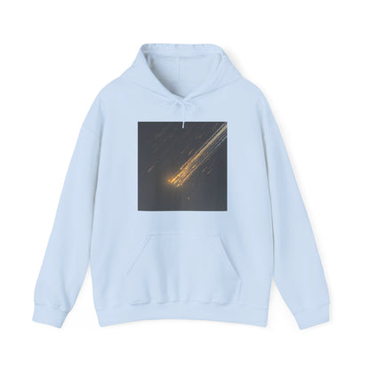 Cosmic Trails Unisex Heavy Blend™ Hooded Sweatshirt - Starry Night Vibe