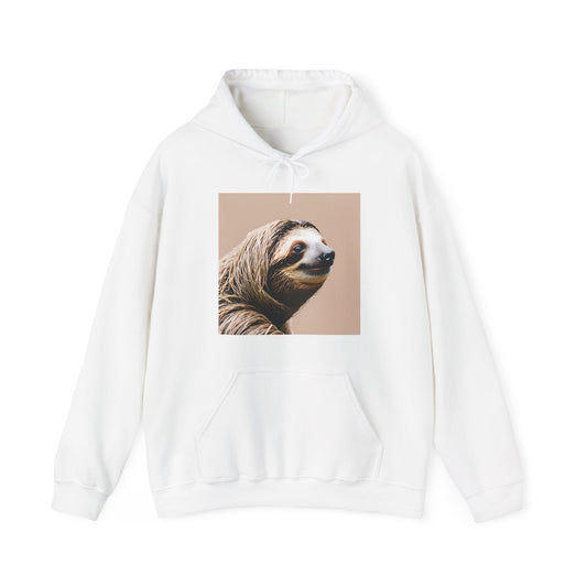 Chill Sloth Unisex Heavy Blend™ Hooded Sweatshirt - Cozy, Fun Apparel for Comfort Lovers