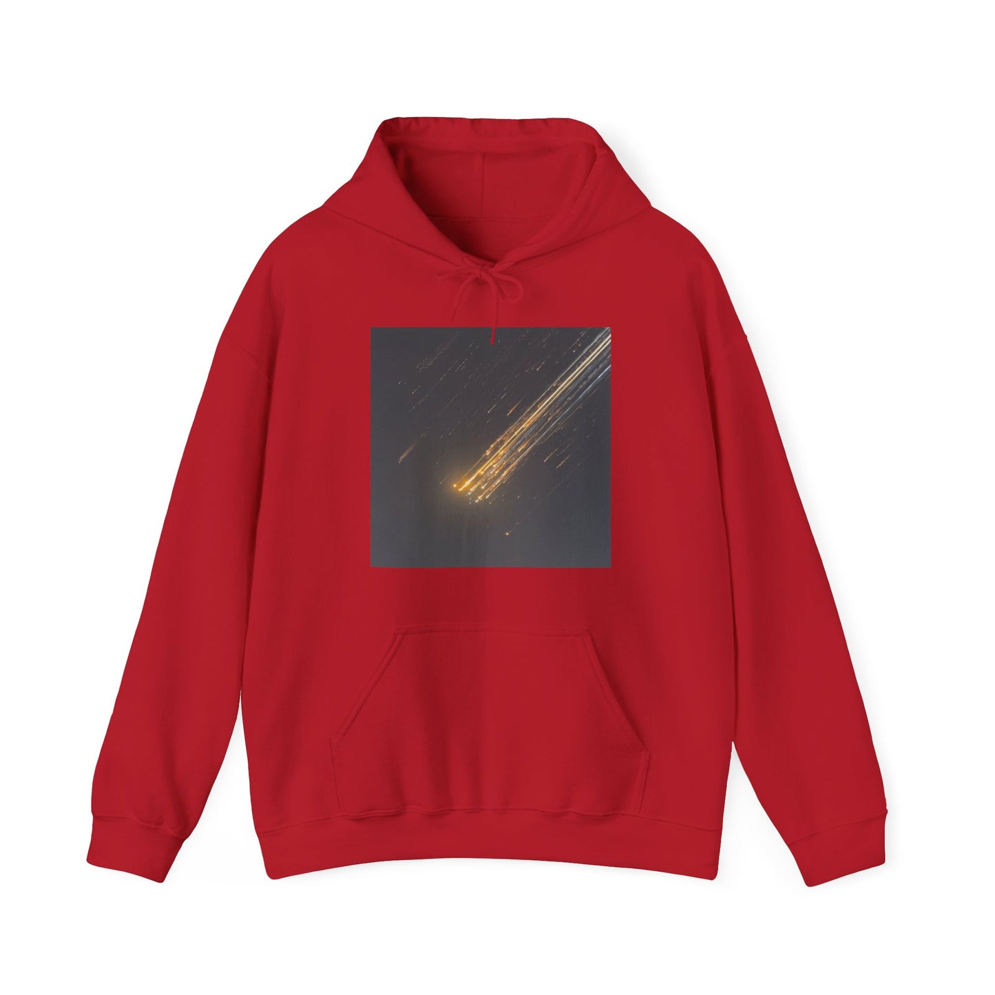 Cosmic Trails Unisex Heavy Blend™ Hooded Sweatshirt - Starry Night Vibe