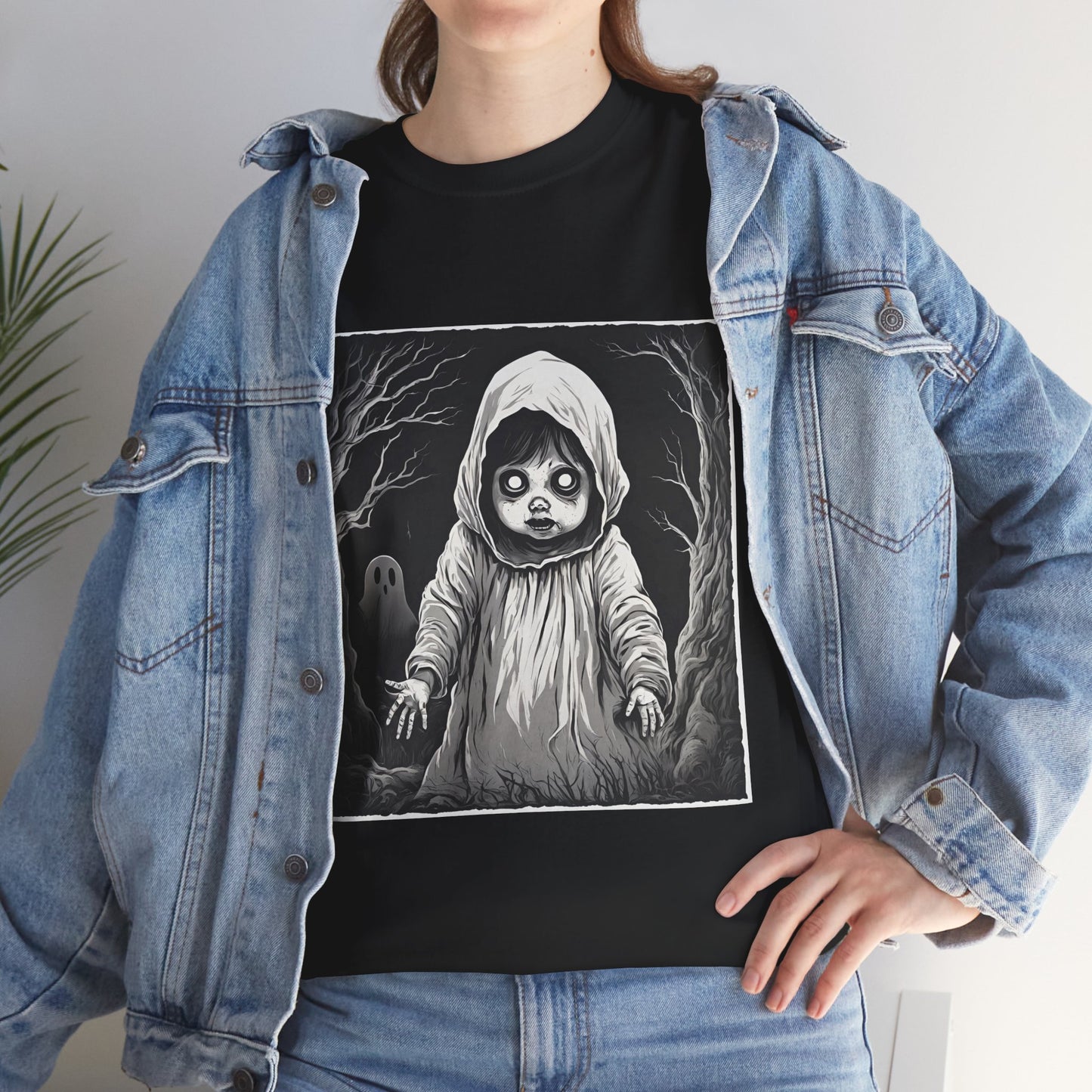 Creepy Child Unisex Heavy Cotton Tee