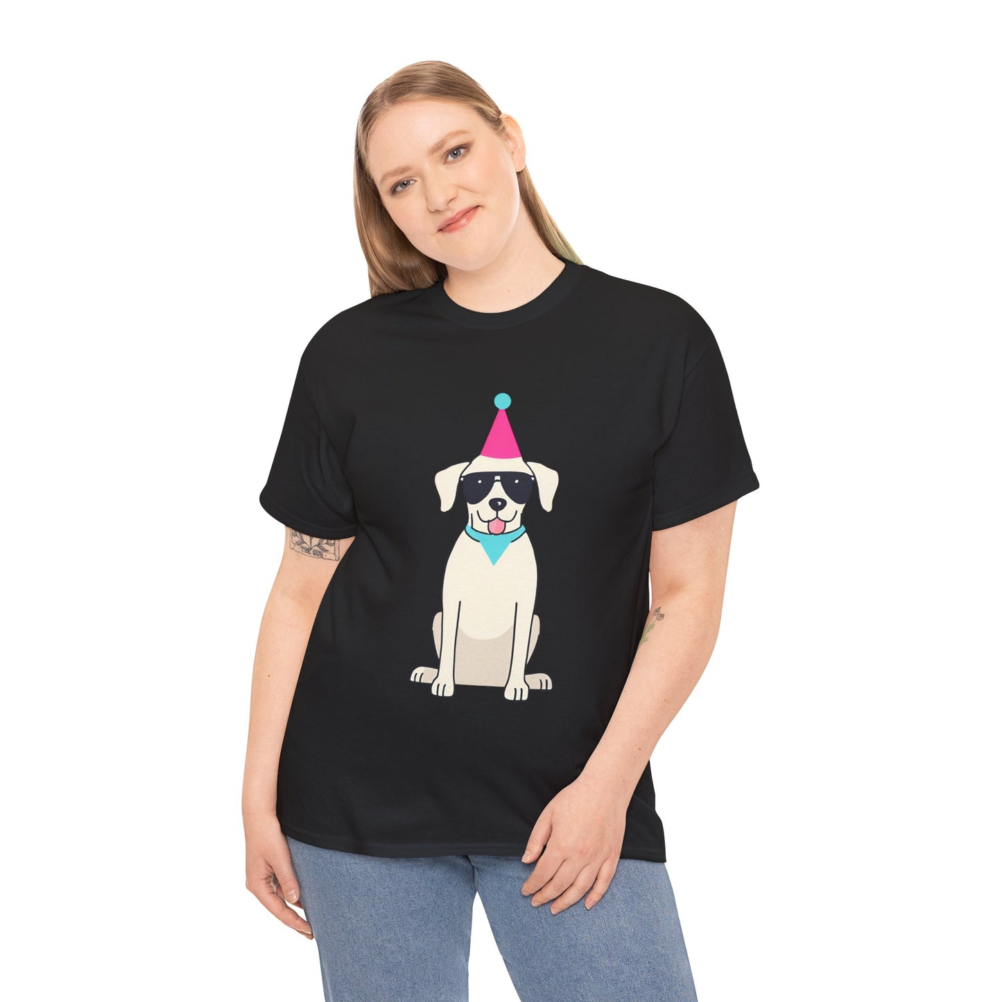 Party Dog Unisex Heavy Cotton Tee