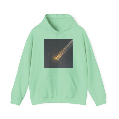 Cosmic Trails Unisex Heavy Blend™ Hooded Sweatshirt - Starry Night Vibe