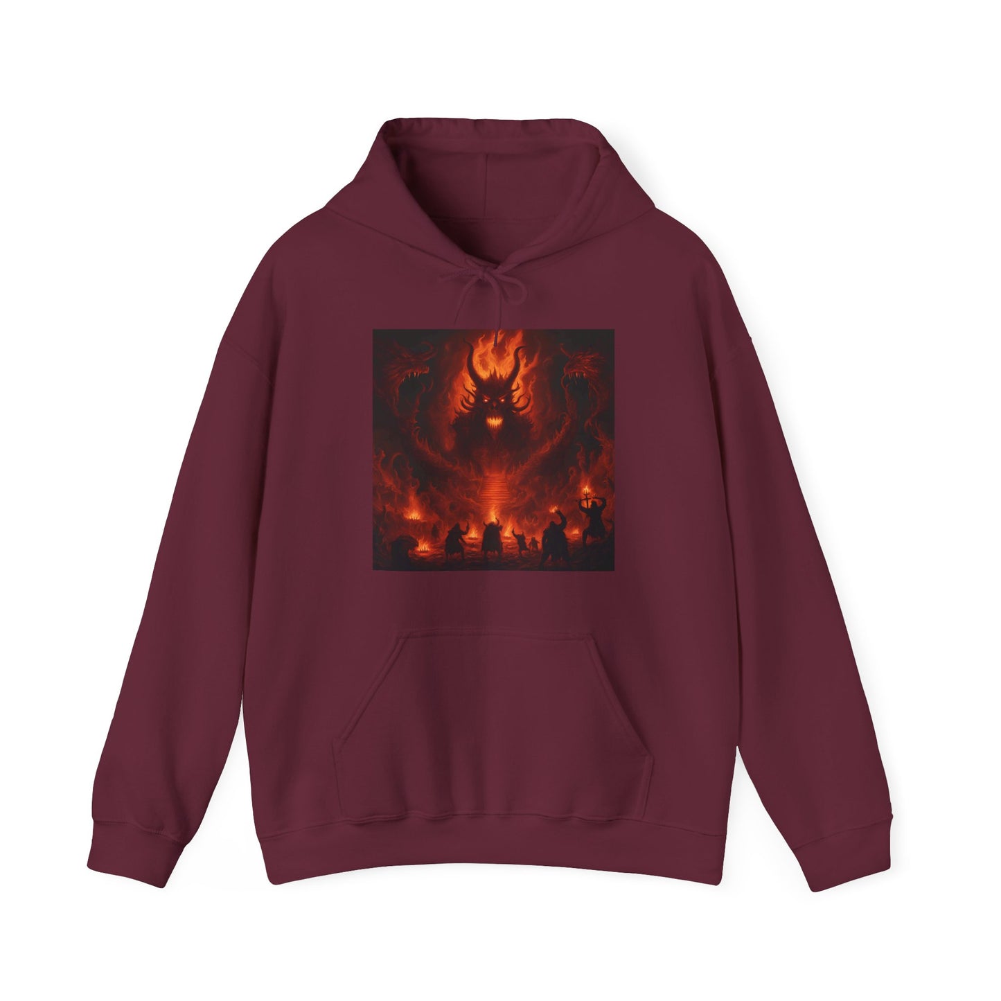 Epic Fantasy-Inspired Hooded Sweatshirt - Unisex Heavy Blend™