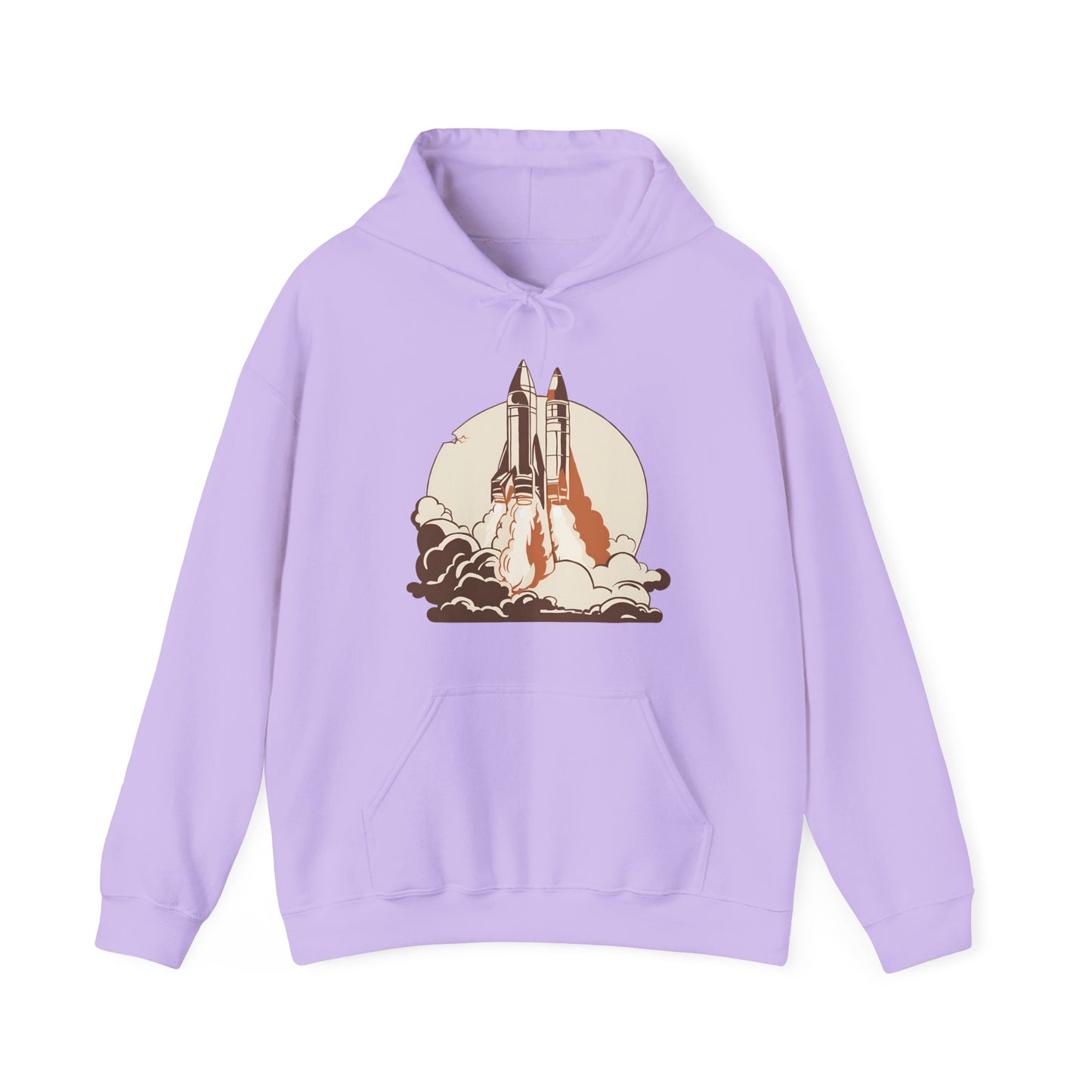 Rocket Launch Unisex Heavy Blend™ Hooded Sweatshirt - Perfect for Space Lovers