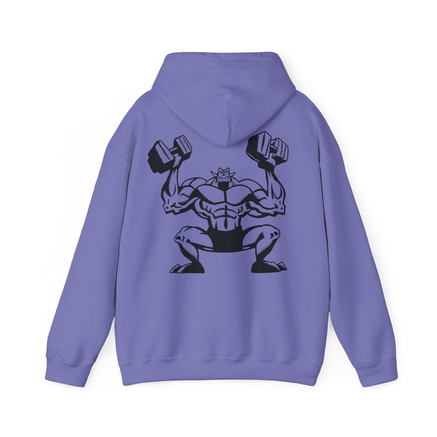 Motivational Gym Hoodie - Unisex Heavy Blend™ Sweatshirt with Fitness Graphic