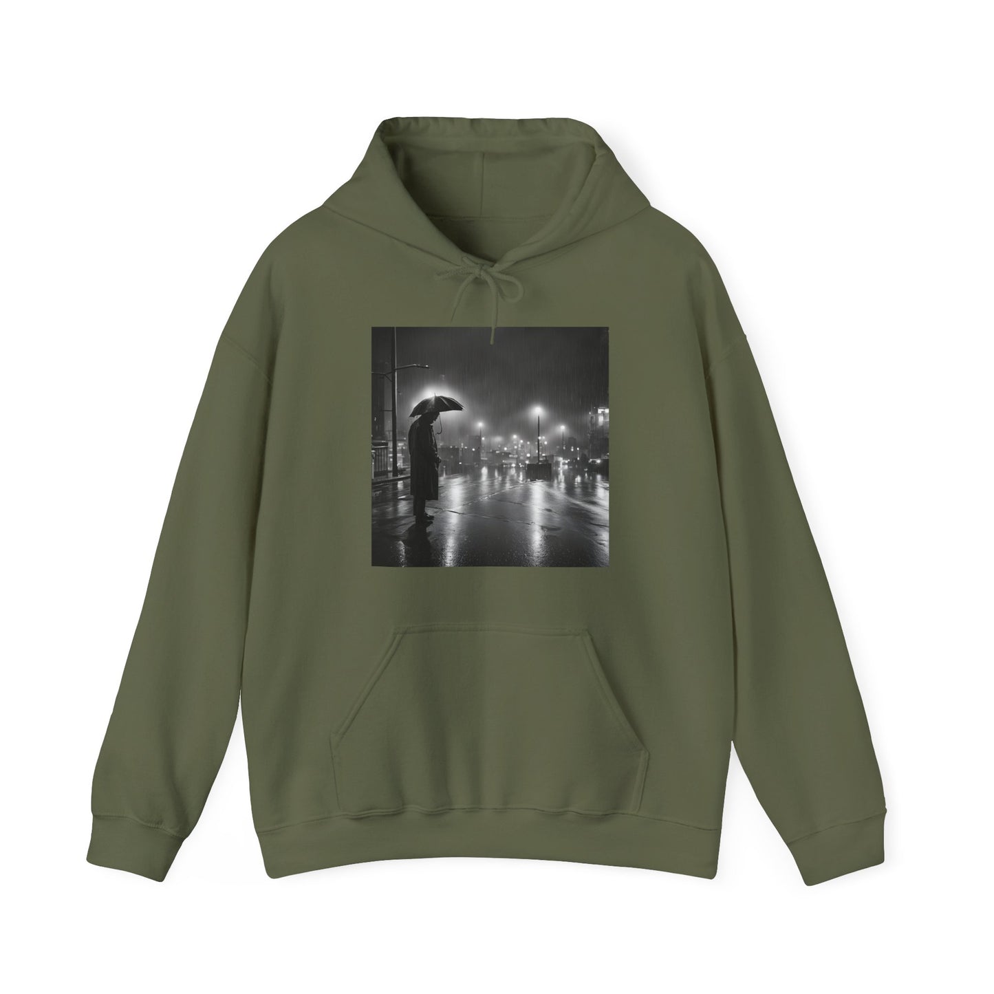 Moody Rainy Night Sweatshirt | Unisex Heavy Blend™ Hoodie