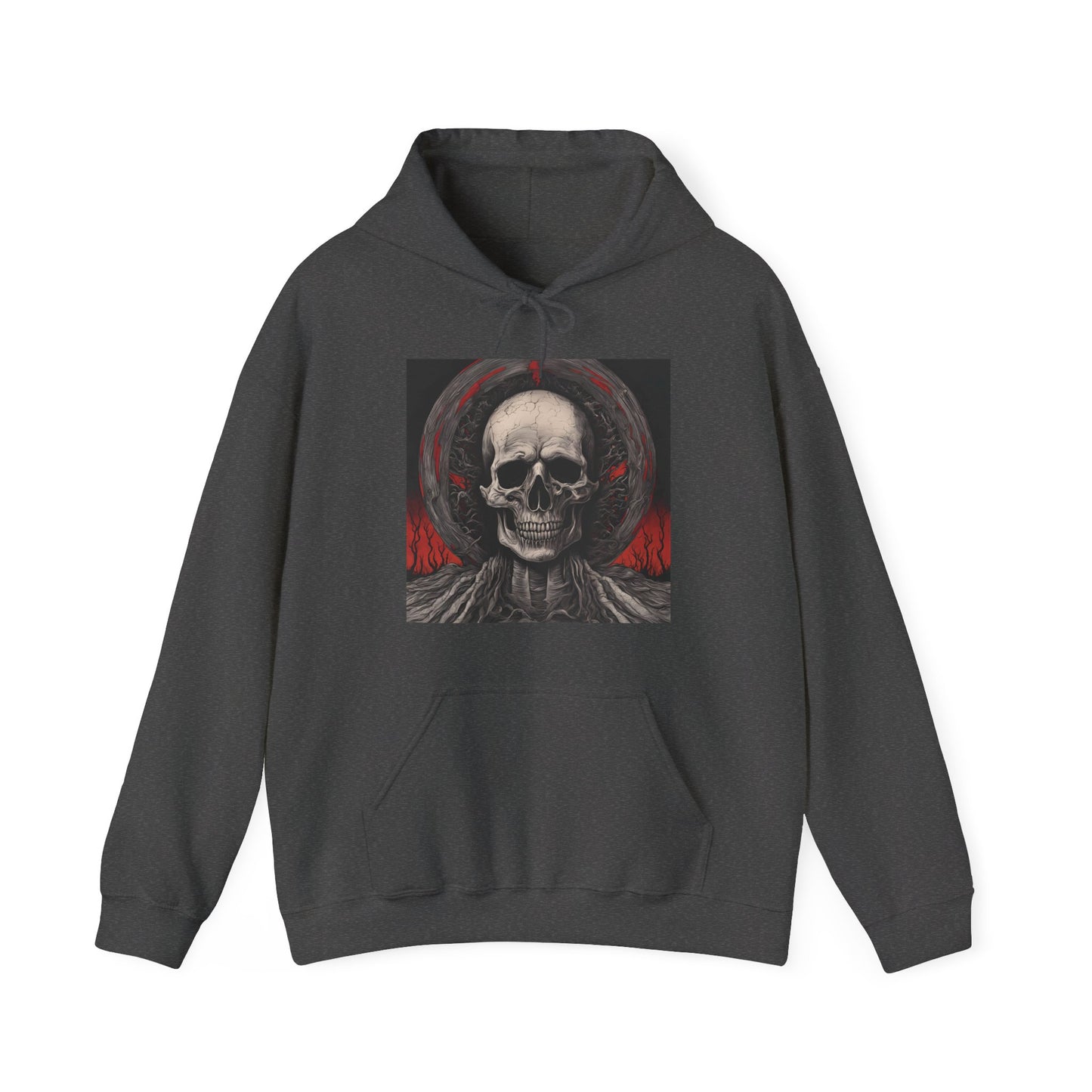 Gothic Skull Hoodie | Unisex Heavy Blend Sweatshirt