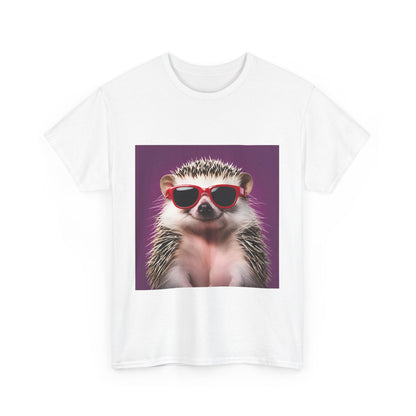 Cool Hedgehog Unisex Heavy Cotton Tee