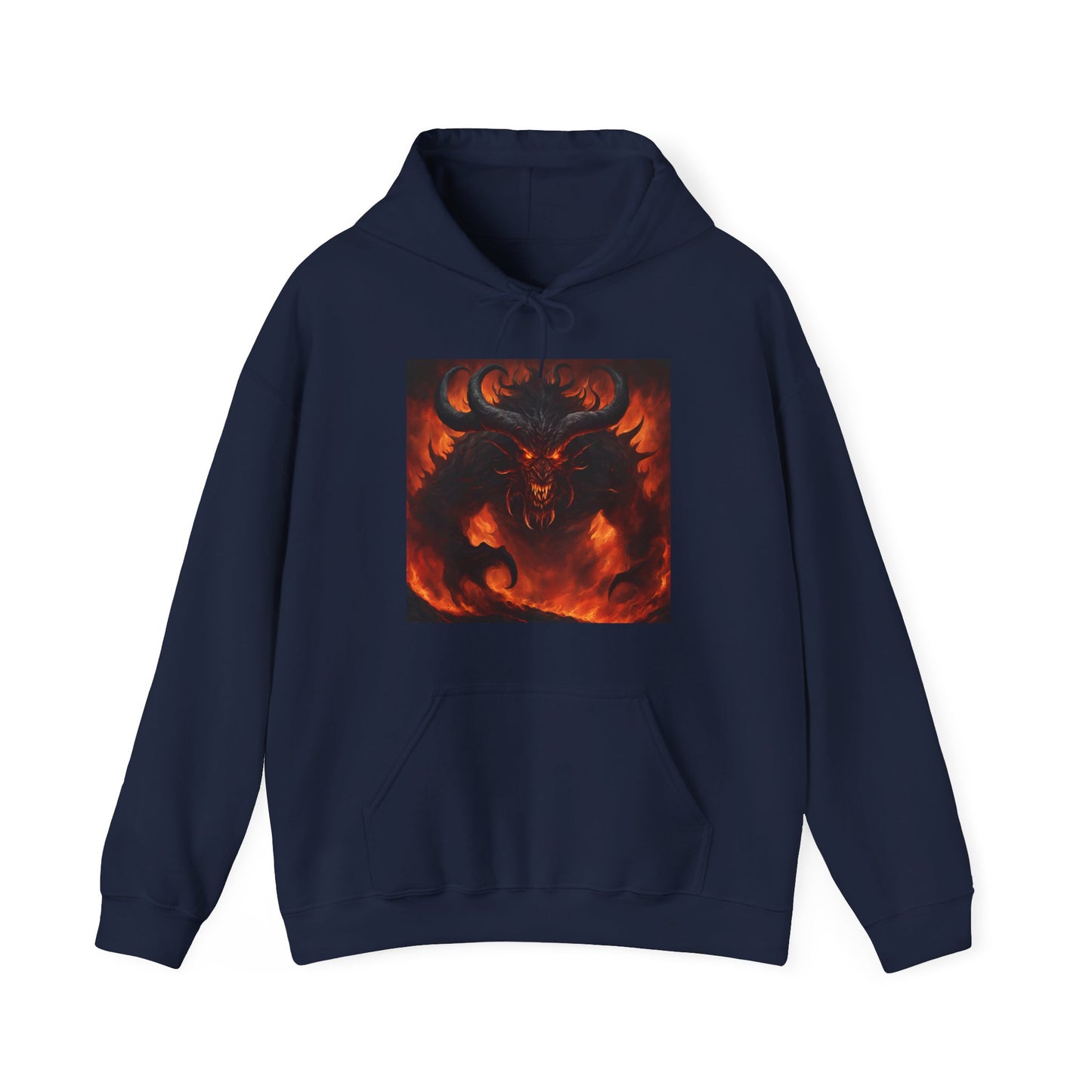 Inferno Demon Graphic Hoodie - Unisex Heavy Blend™