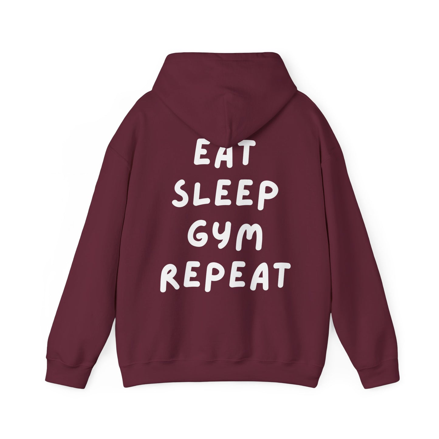 Unisex Heavy Blend™ Hooded Sweatshirt - Eat Sleep Gym Repeat