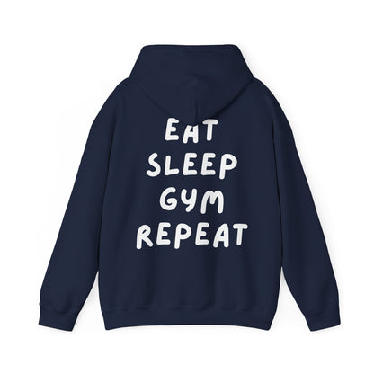 Unisex Heavy Blend™ Hooded Sweatshirt - Eat Sleep Gym Repeat