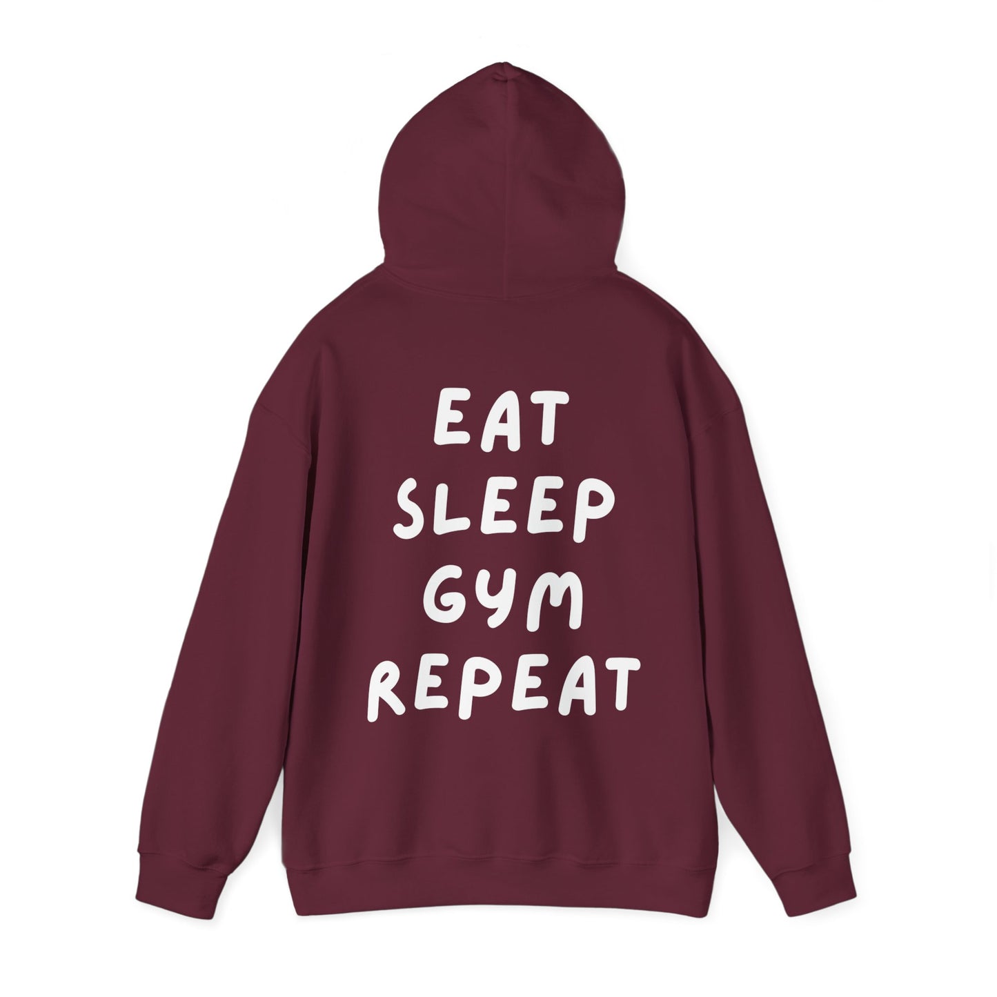 Unisex Heavy Blend™ Hooded Sweatshirt - Eat Sleep Gym Repeat