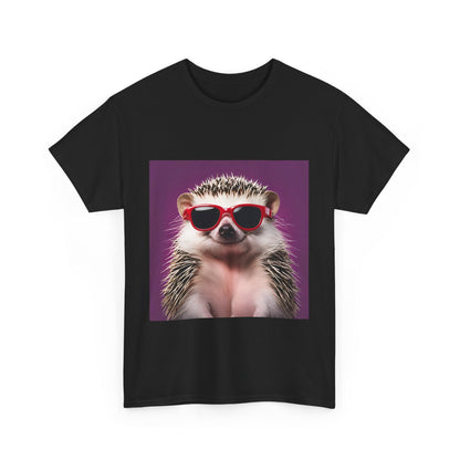 Cool Hedgehog Unisex Heavy Cotton Tee