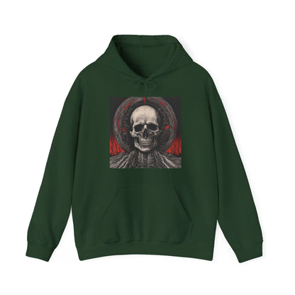 Gothic Skull Hoodie | Unisex Heavy Blend Sweatshirt