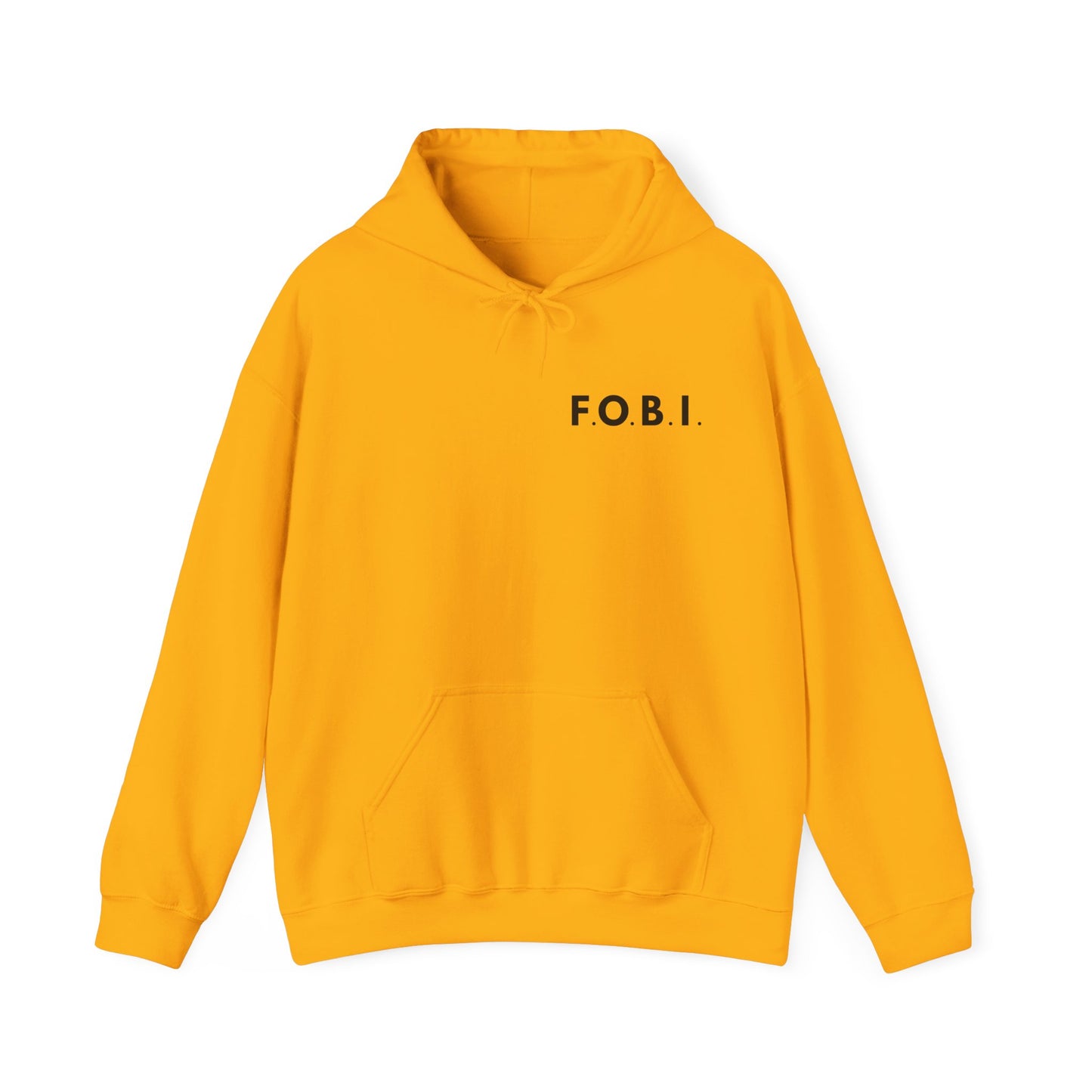 F.O.B.I. Unisex Heavy Blend™ Hooded Sweatshirt - Fear Of Being Involved, Cozy Casual Wear