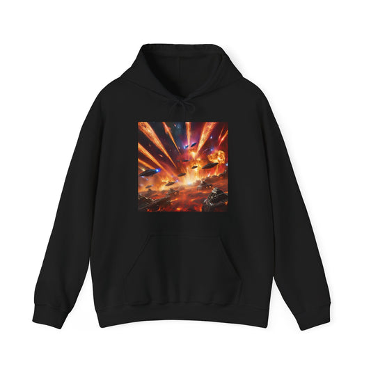 Cosmic Adventure Graphic Hoodie for Space Enthusiasts