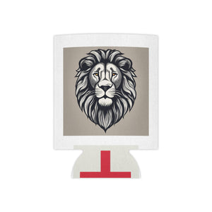 Majestic Lion Can Cooler - Perfect for BBQs, Parties, and Game Days