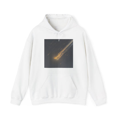 Cosmic Trails Unisex Heavy Blend™ Hooded Sweatshirt - Starry Night Vibe