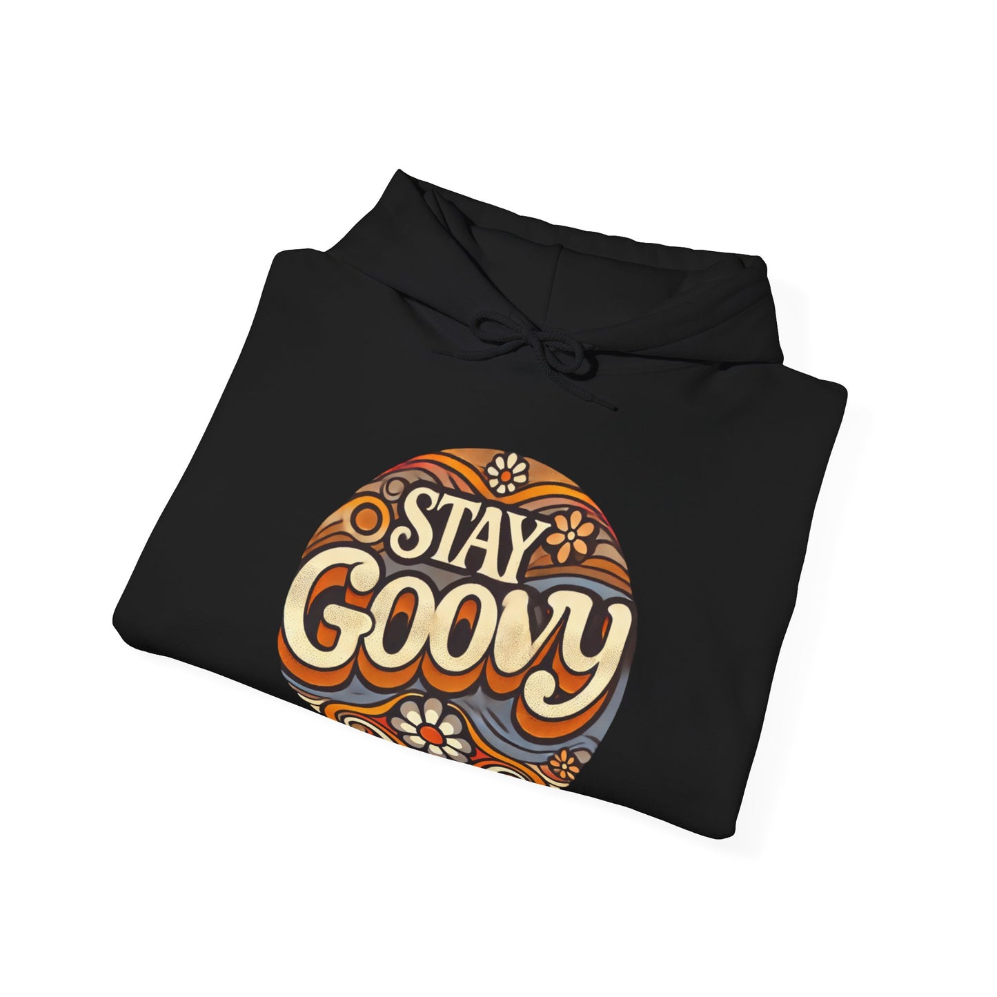 Stay Groovy Unisex Heavy Blend™ Hooded Sweatshirt - Cozy Lifestyle Apparel