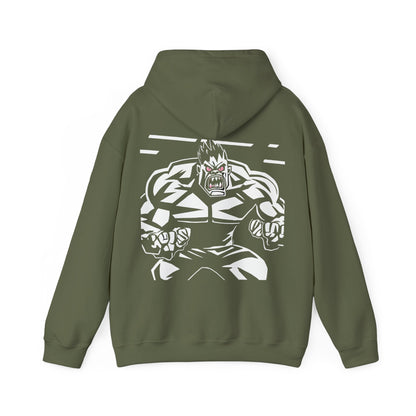 Epic Muscle Hulk Hoodie - Unisex Heavy Blend Sweatshirt for Strength Lovers