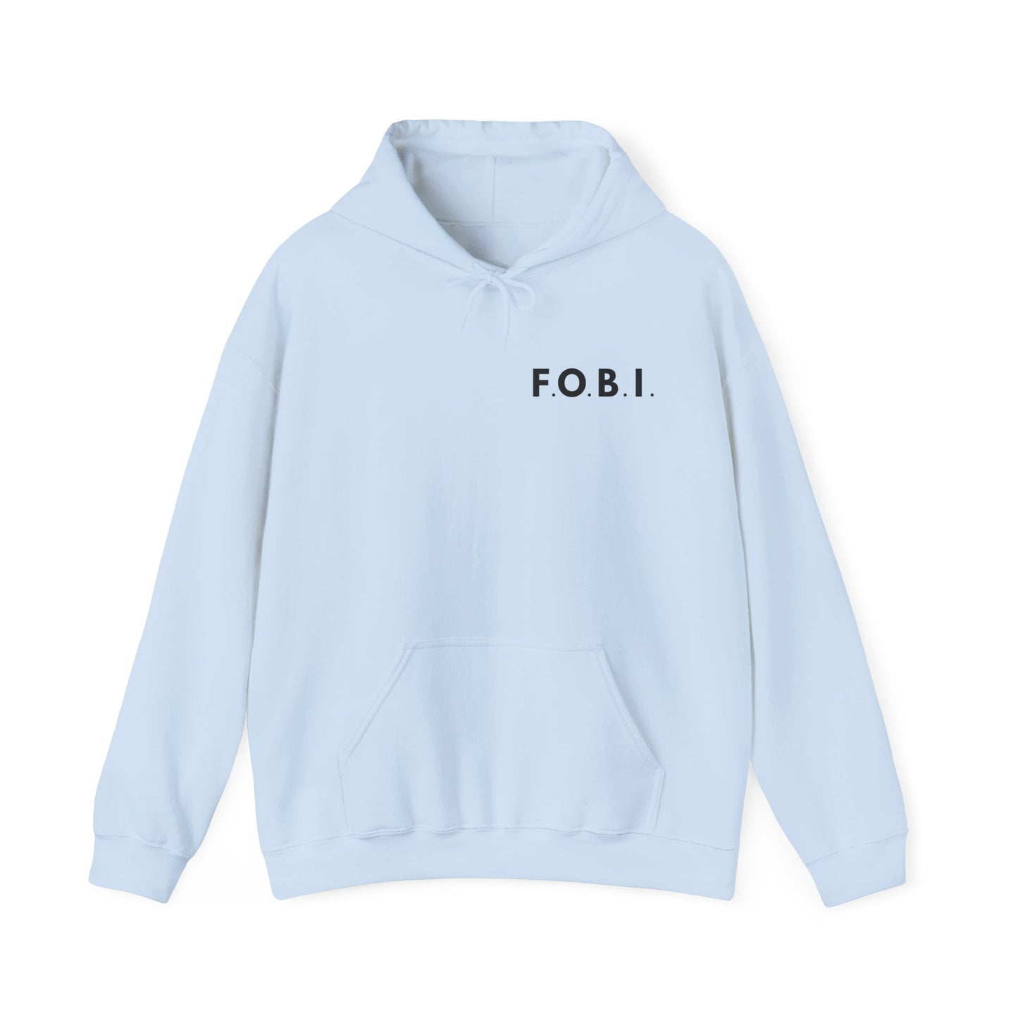 F.O.B.I. Unisex Heavy Blend™ Hooded Sweatshirt - Fear Of Being Involved, Cozy Casual Wear