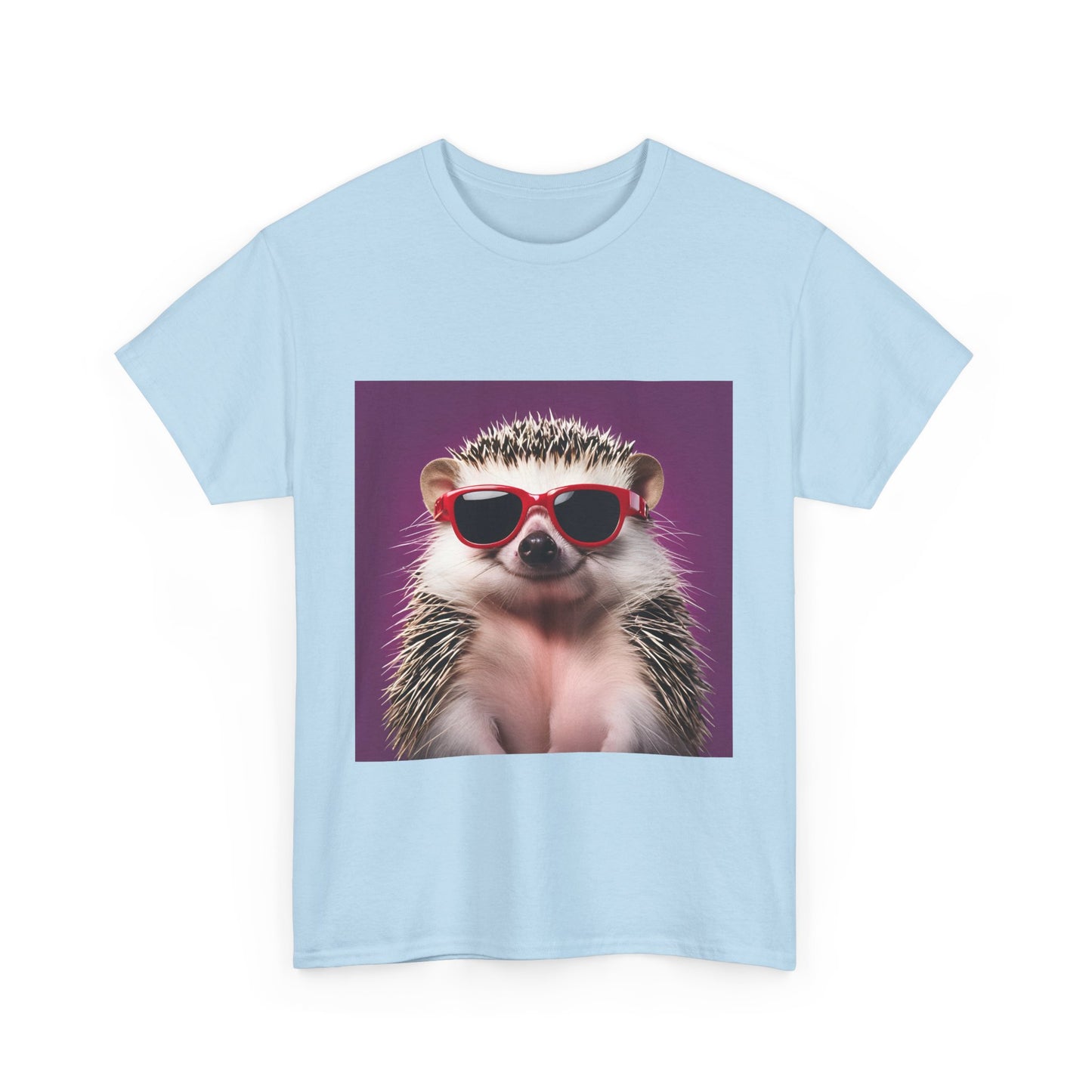 Cool Hedgehog Unisex Heavy Cotton Tee